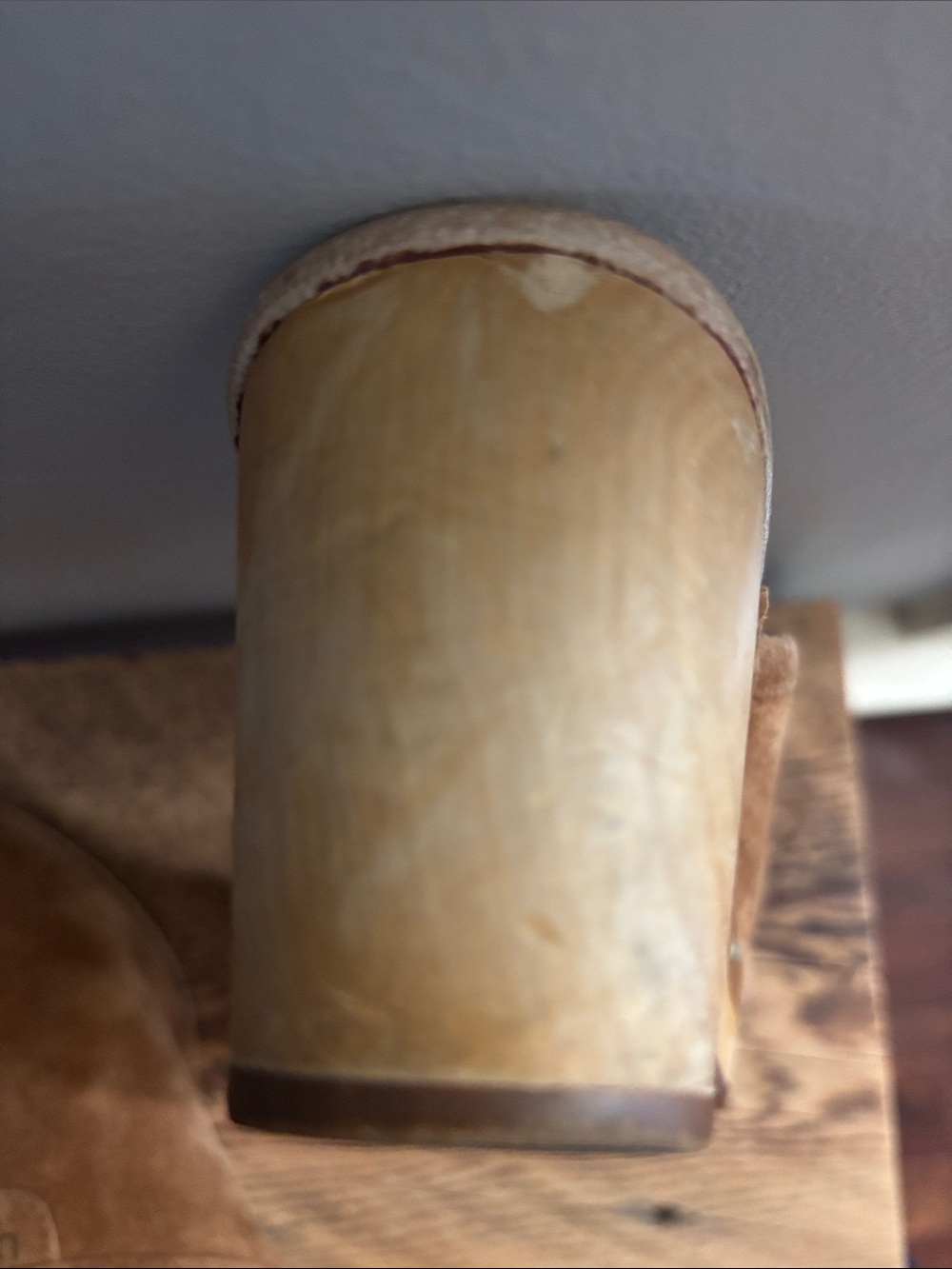UGG Suede Slip-On Mules in Tan - Picture 4 of 8